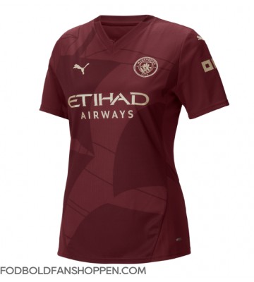 Manchester City Tredjetrøje Dame 2024-25 Kortærmet